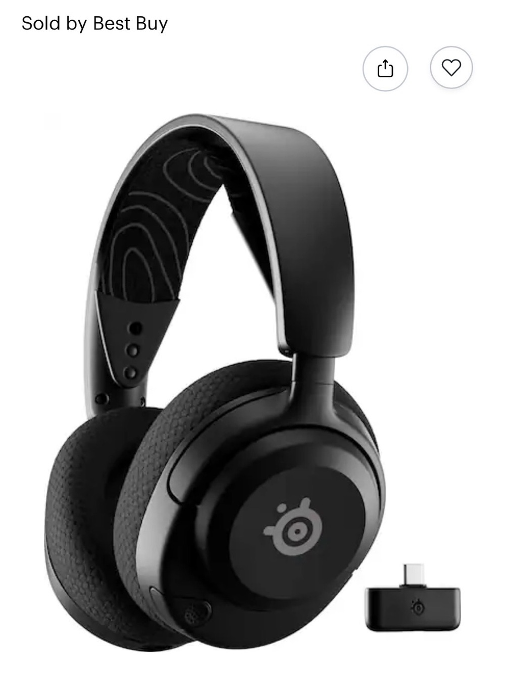 SteelSeries Wireless Gaming Headset - Black Arctis Nova 5 Wireless still in box